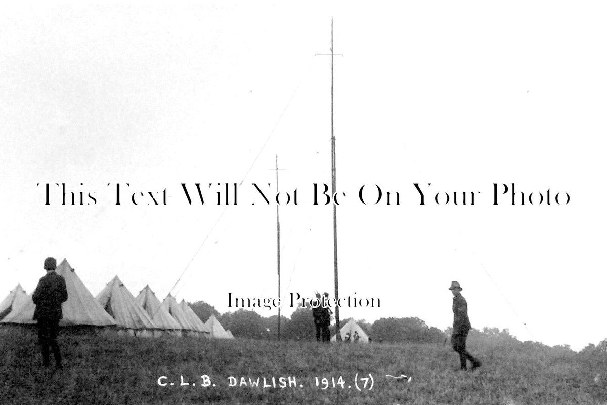 DE 1739 - Church Lads Brigade At Camp, Dawlish, Devon 1914