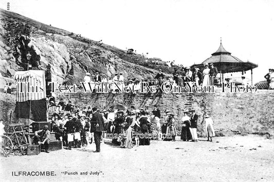 DE 1744 - Punch & Judy, Ilfracombe, Devon