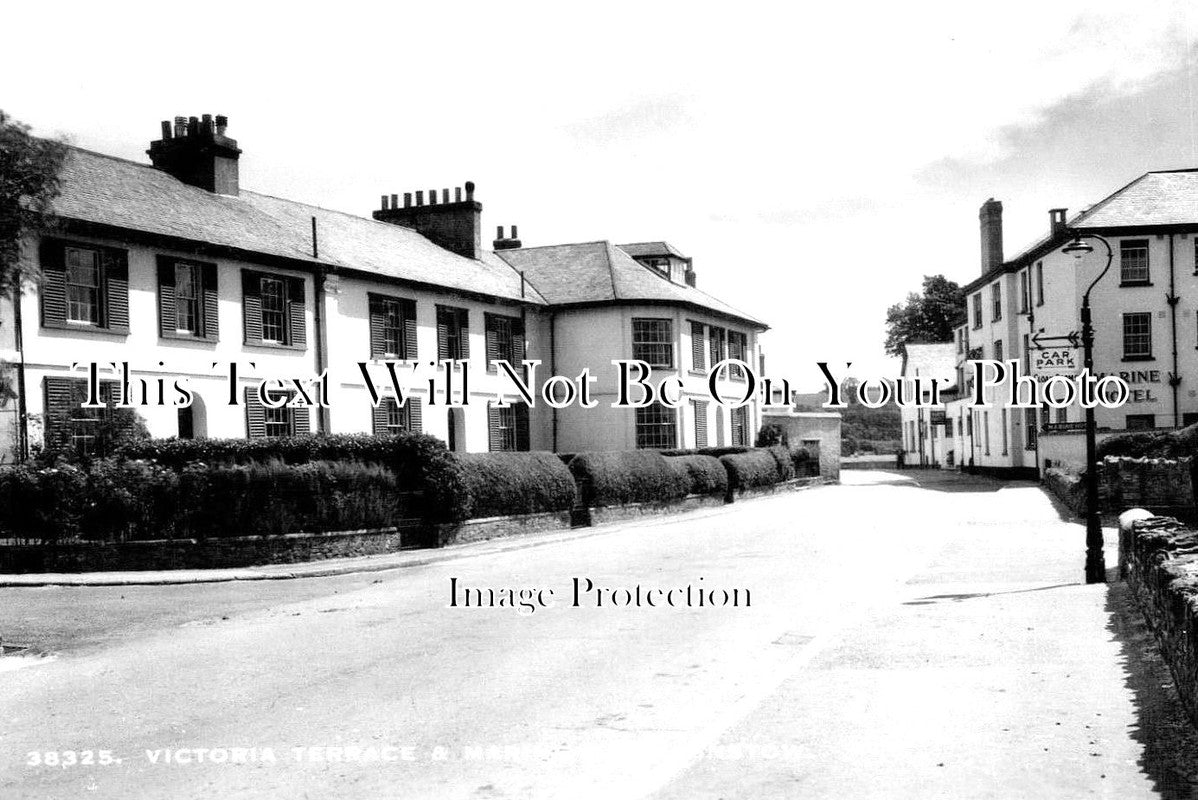 DE 1798 - Victoria Terrace & Marine Hotel, Instow, Devon