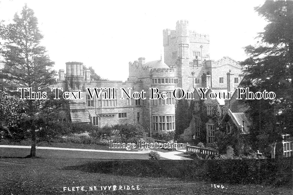 DE 1820 - Flete House Near Ivybridge, Devon c1910