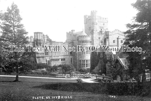 DE 1820 - Flete House Near Ivybridge, Devon c1910