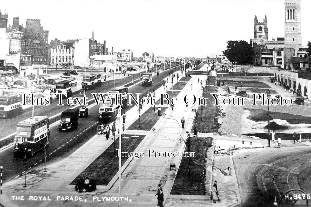 DE 1826 - Royal Parade, Plymouth, Devon