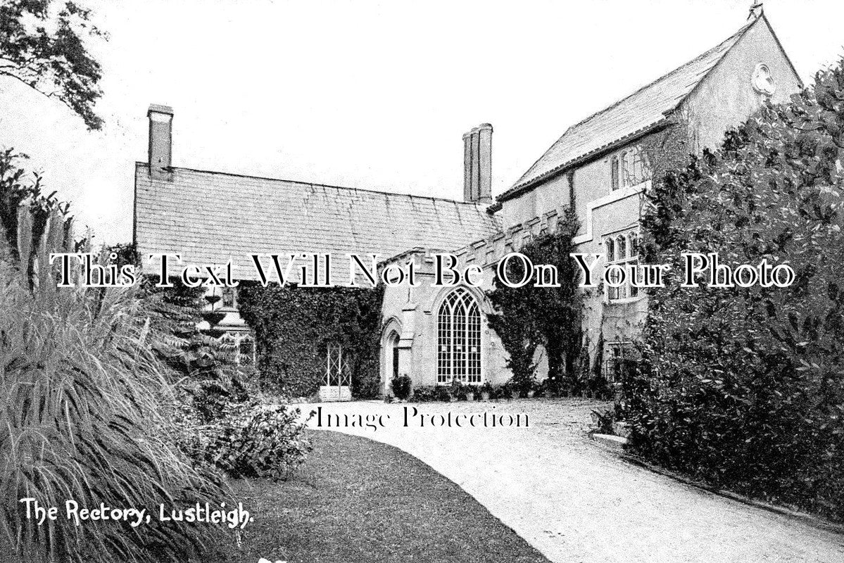 DE 1842 - The Rectory, Lustleigh, Devon c1909