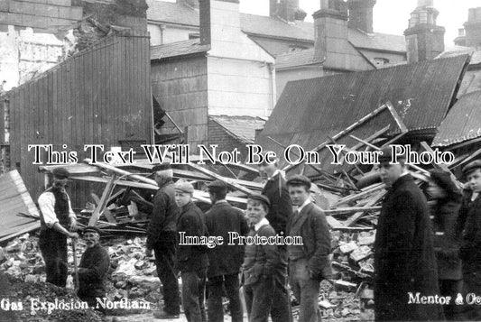 DE 1845 - Gas Explosion, Northam, Devon