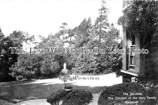DE 1854 - The Gardens, Convent Of The Holy Family, Exmouth, Devon