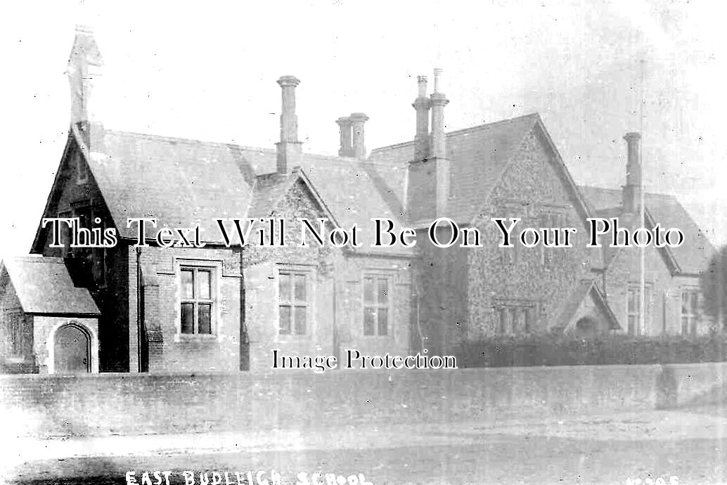 DE 1858 - East Budleigh School, Devon c1910