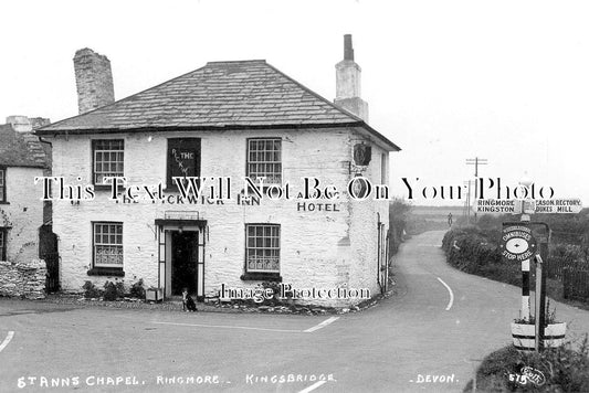 DE 1875 - The Pickwick Inn, St Anns Chapel, Ringmore, Kingsbridge, Devon