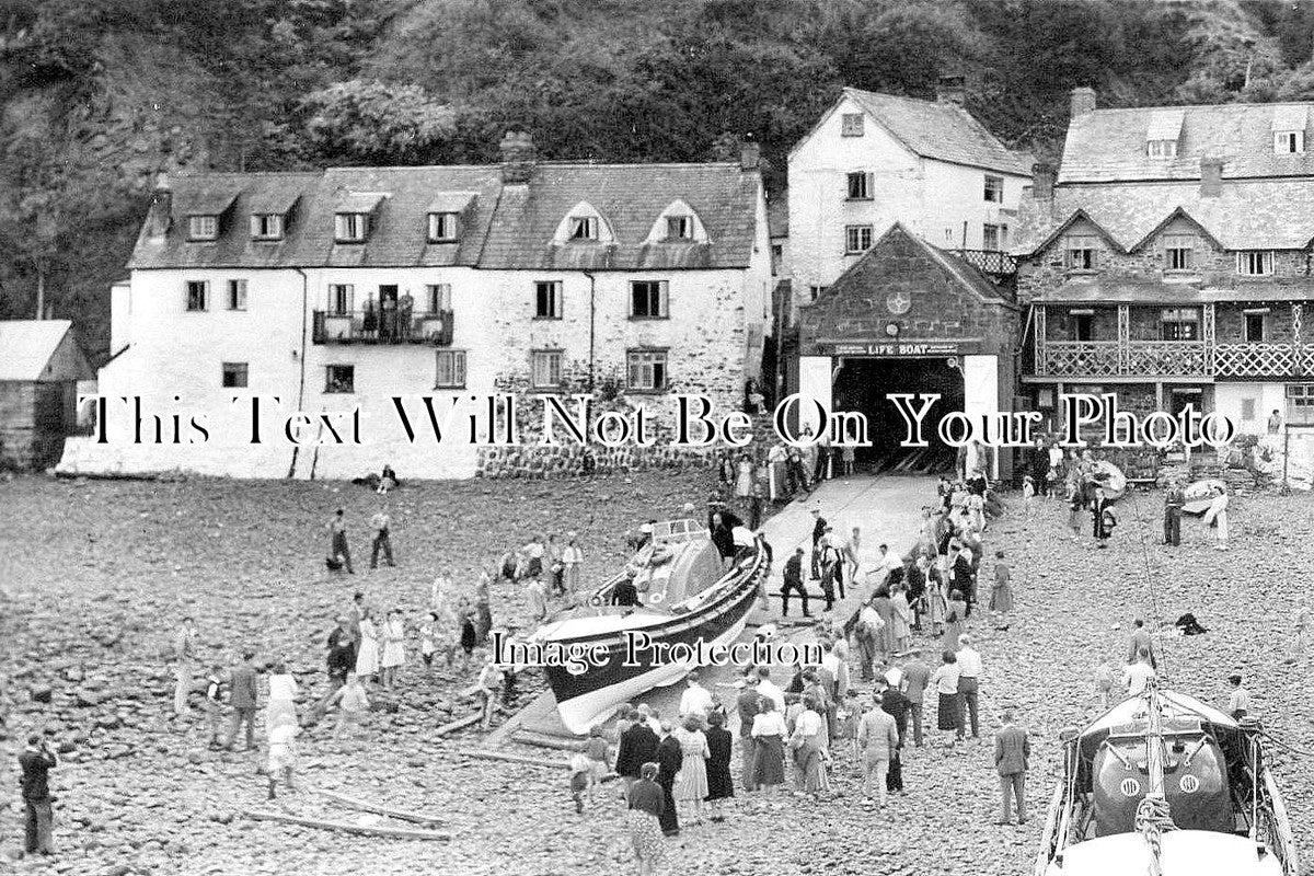 DE 1896 - Arrival Of Life Boat, Clovelly, Devon