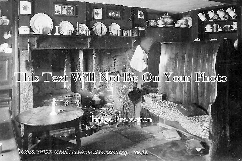 DE 1898 - A Dartmoor Cottage, Devon