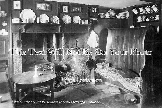 DE 1898 - A Dartmoor Cottage, Devon