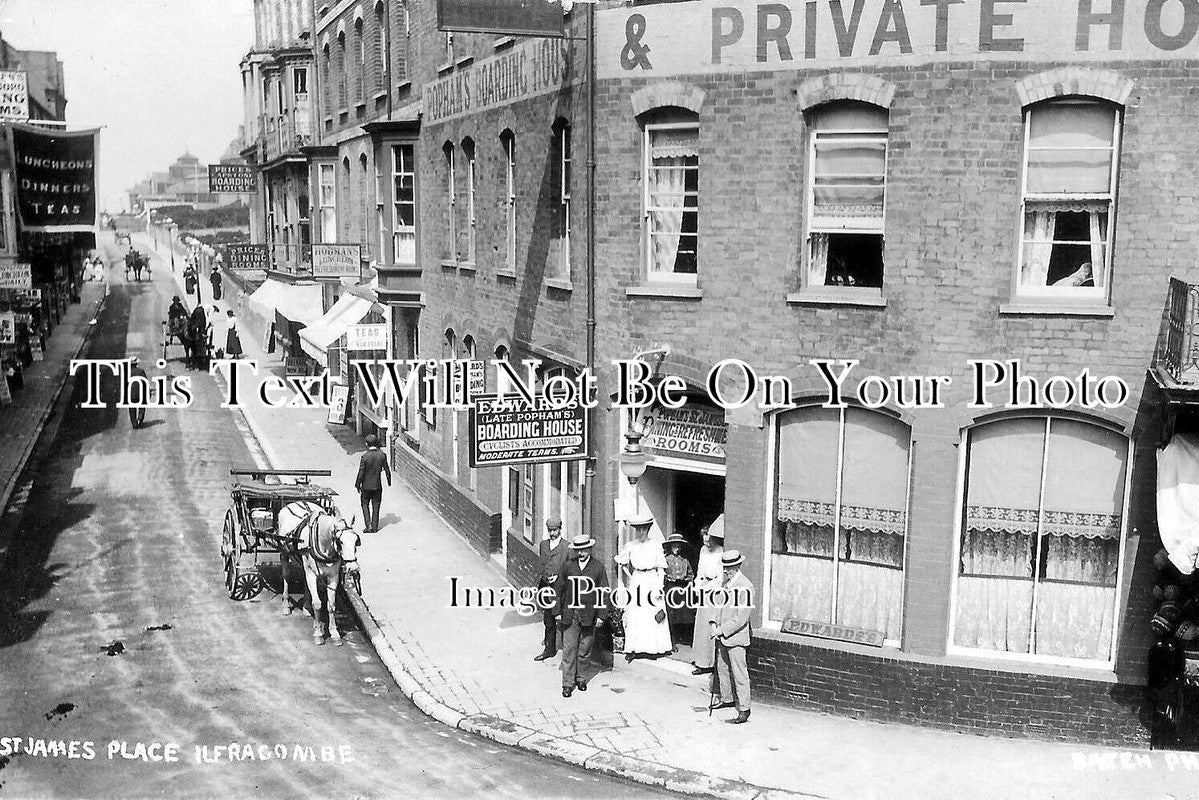 DE 1907 - St James Place, Ilfracombe, Devon