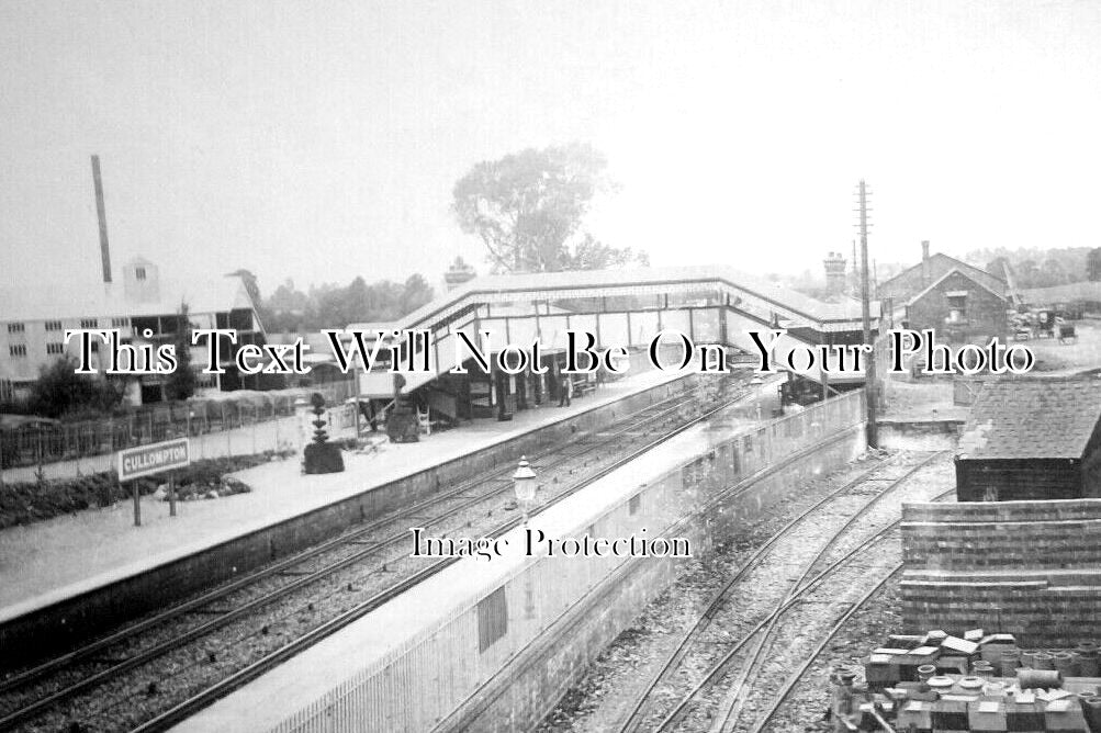 DE 1910 - Cullompton Railway Station, Devon