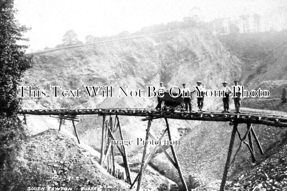 DE 1911 - South Tawton Quarry, Oakhampton, Devon