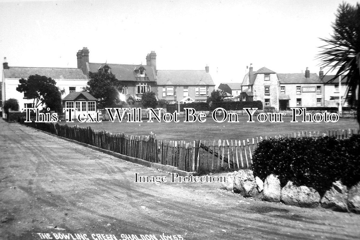 DE 1930 - The Bowling Green, Shaldon, Devon