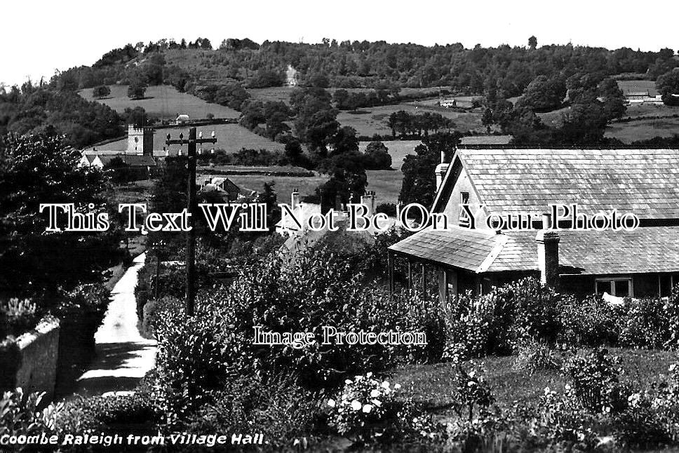 DE 1941 - Combe Raleigh From The Village Hall, Devon