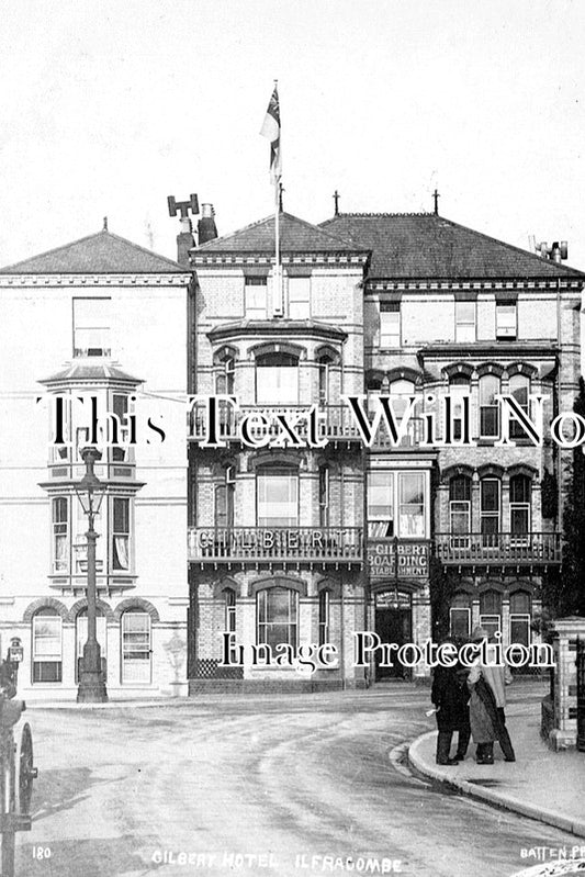 DE 1956 - Gilbert Hotel, Ilfracombe, Devon