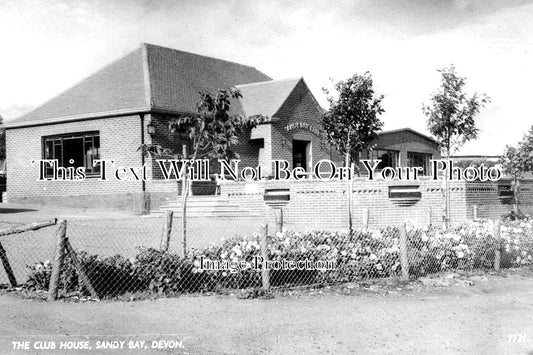 DE 1959 - The Club House, Sandy Bay, Devon
