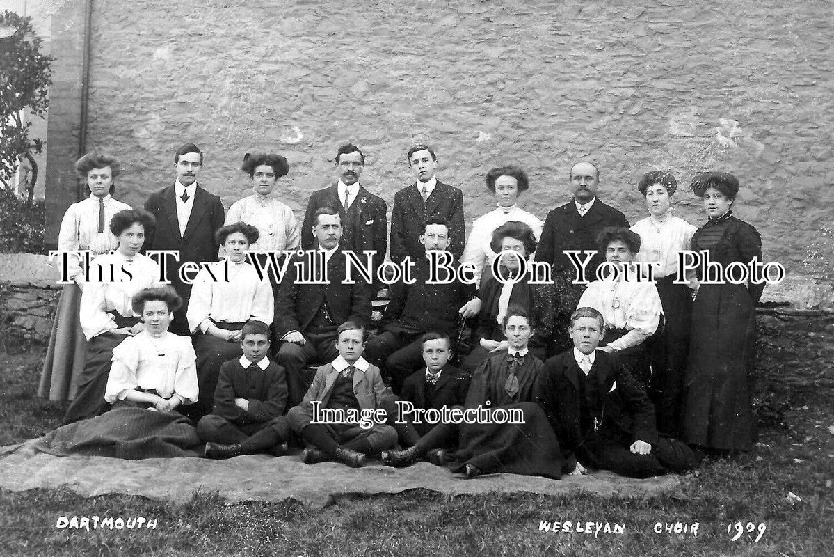 DE 1992 - Wesleyan Choir, Dartmouth, Devon c1909