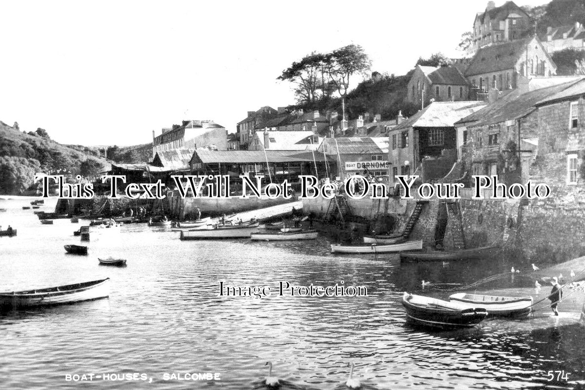 DE 2022 - Boat Houses, Salcombe, Devon