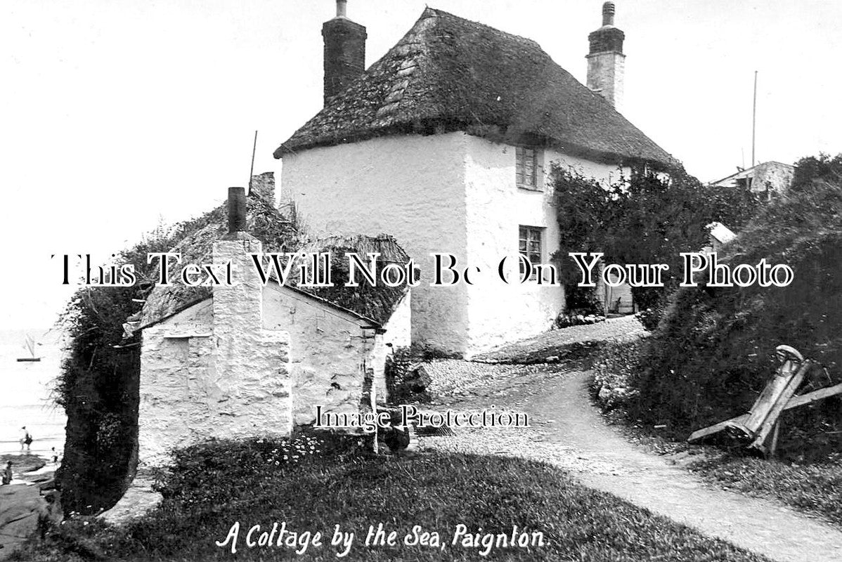 DE 2025 - Thatched Cottage, Paignton, Devon c1909