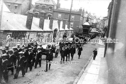 DE 2029 - Funeral Parade, Dartmouth, Devon