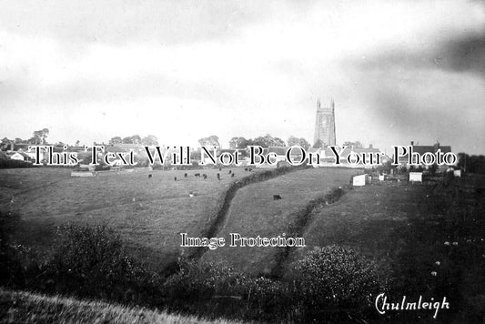 DE 2033 - Chulmleigh & Church, Devon c1910