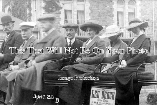 DE 2087 - Charabanc Trip To Lee Beach, Devon