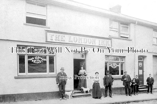 DE 2144 - The London Inn, Cullompton, Devon c1908