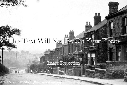 DE 2254 - Potters Hill, Greasbrough, Devon c1914