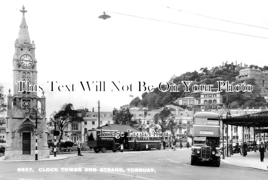 DE 2257 - Clock Tower & Strand, Torquay, Devon