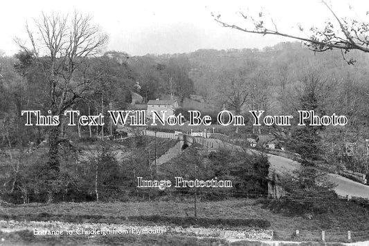 DE 2283 - Entrance To Chudleigh From Plymouth, Devon c1920