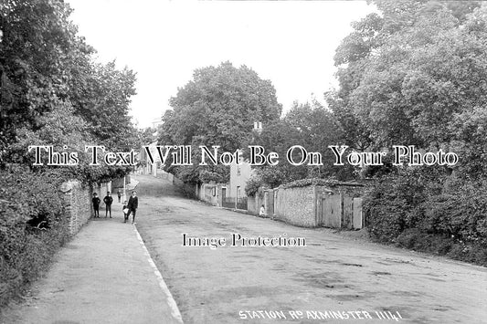 DE 2294 - Station Road, Axminster, Devon c1910