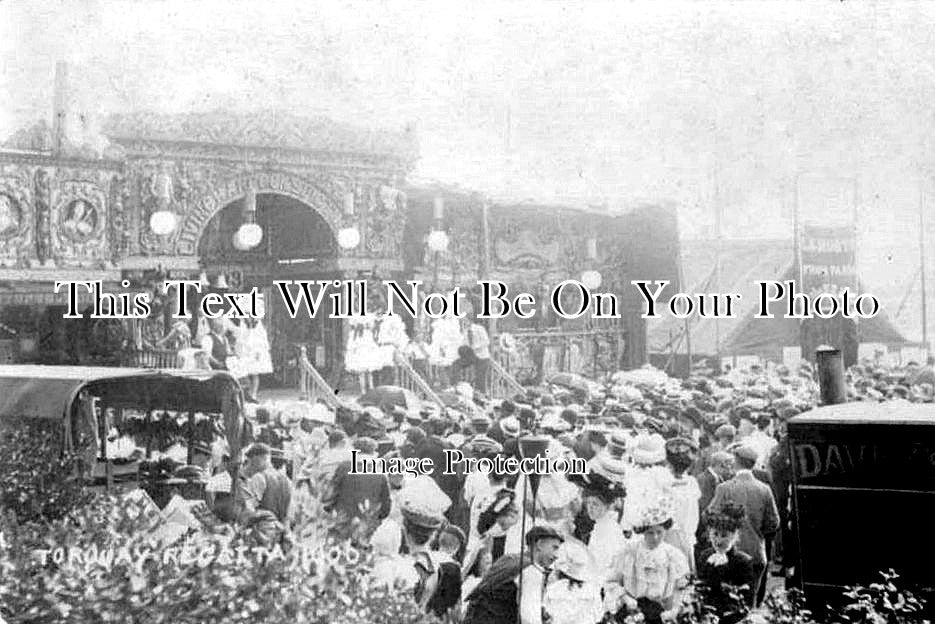 DE 2348 - Torquay Regatta, Devon c1906