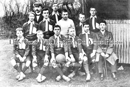 DE 2361 - Tavistock Grammar School Football Club, Devon 1904-05