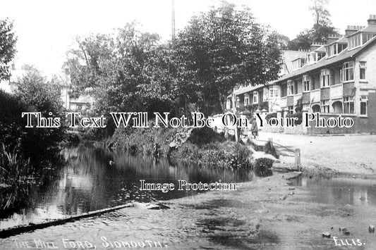 DE 2366 - The Mill Ford, Sidmouth, Devon c1922