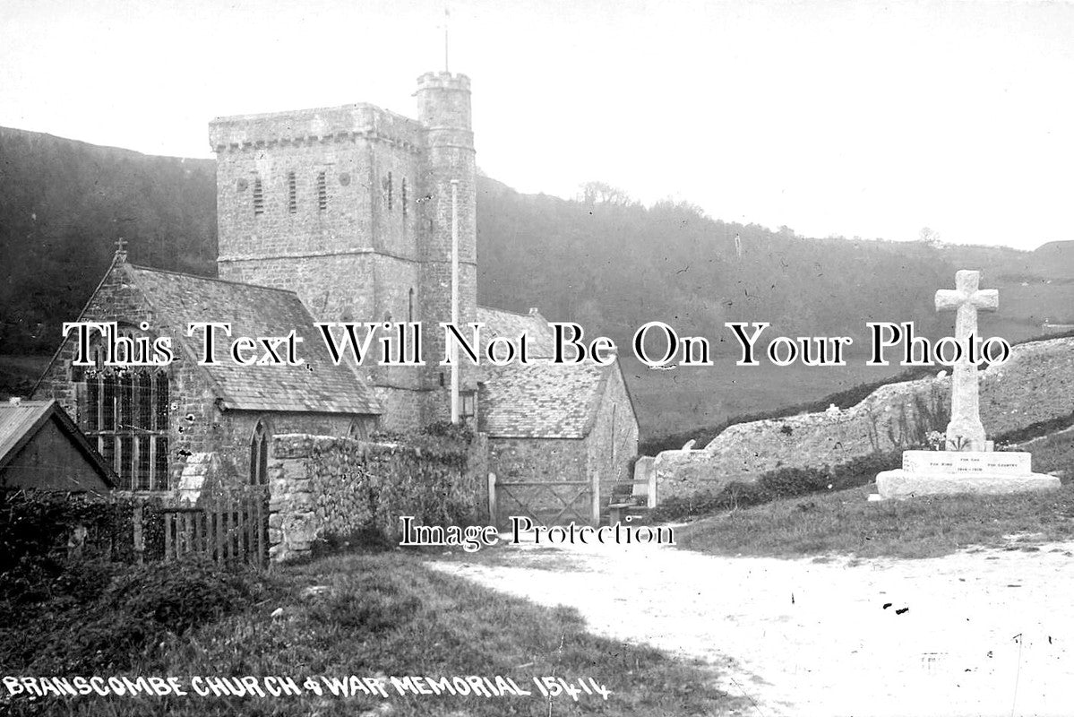 DE 2374 - Saint Winifreds Church & War Memorial, Branscombe, Devon