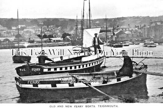 DE 2384 - Old & New Ferry Boats, Teignmouth, Devon