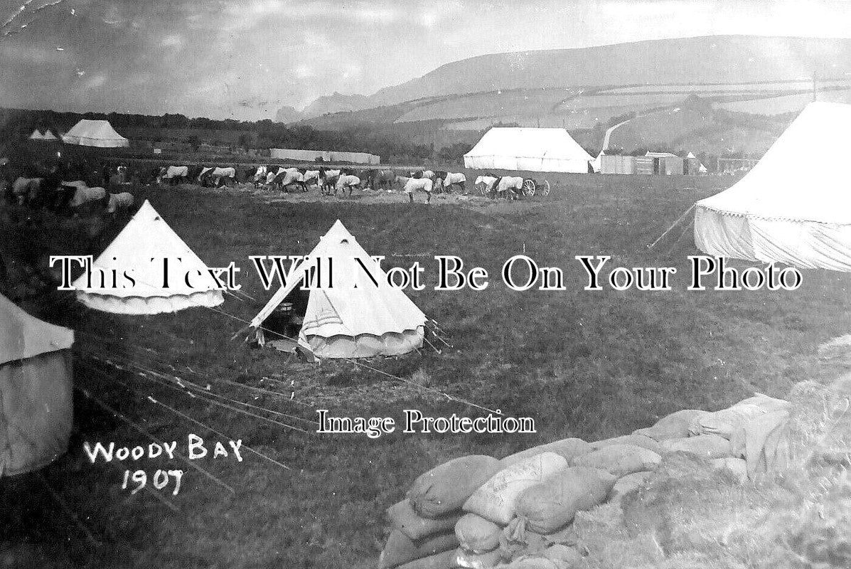 DE 2393 - Woody Bay Military Camp, Devon 1907