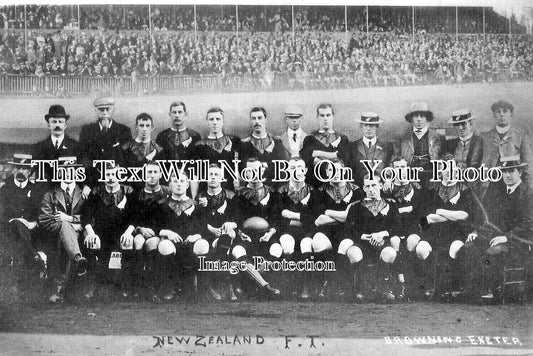 DE 2402 - New Zealand Rugby Football Team, Exeter, Devon