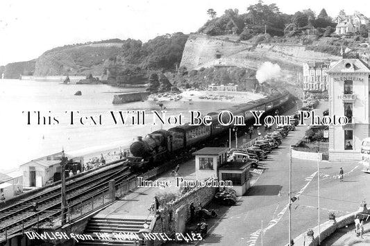 DE 2418 - Dawlish From The Royal Hotel, Devon