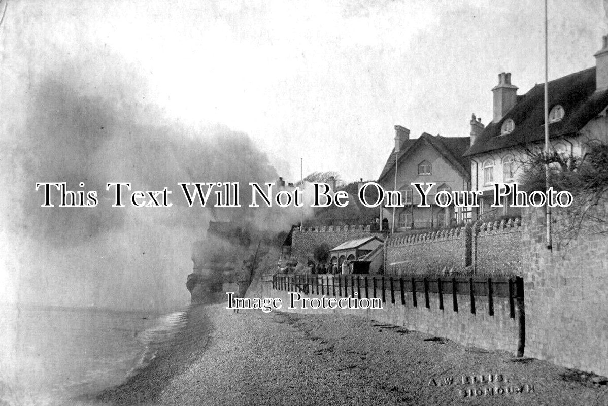 DE 2533 - House Fire, Sidmouth, Devon c1919