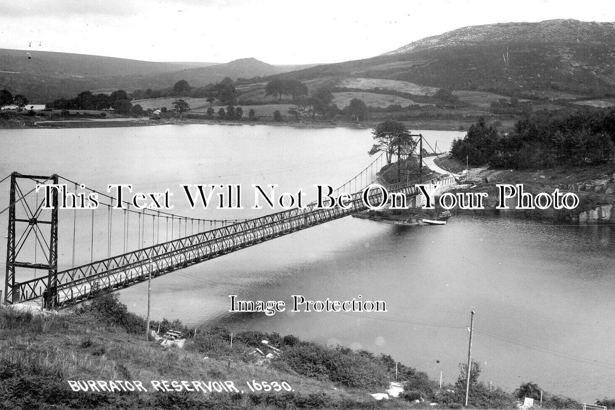 DE 2550 - Burrator Reservoir Suspension Bridge, Yelverton, Devon