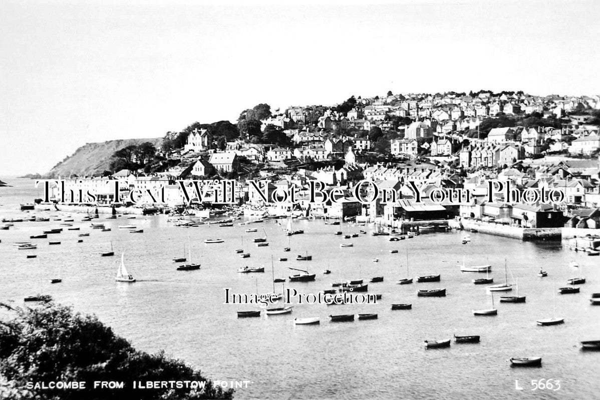 DE 2568 - Salcombe From Ilbertstow Point, Devon