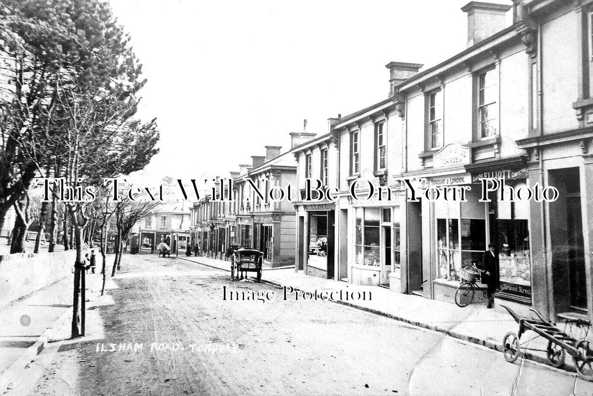 DE 2609 - Ilsham Road, Torquay, Devon c1906