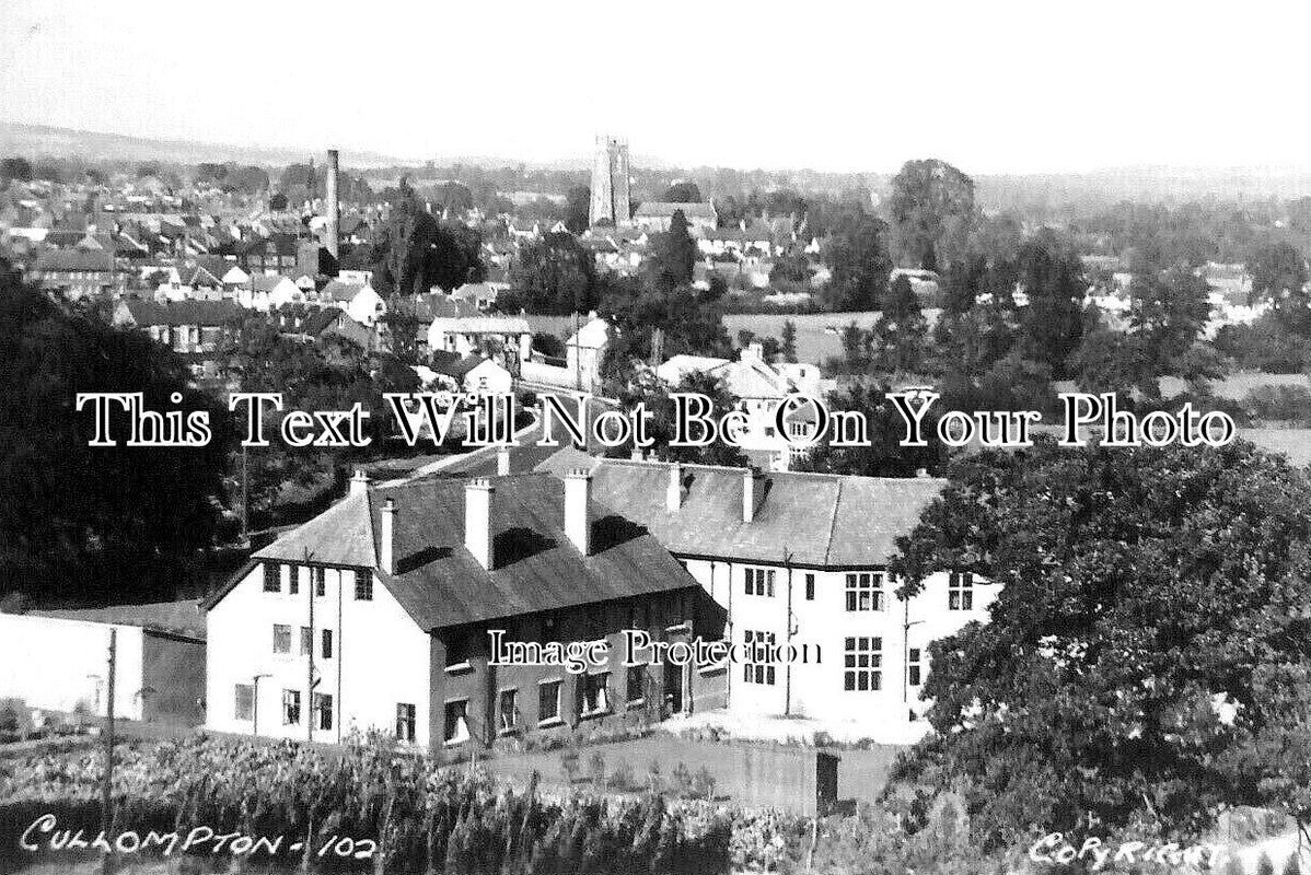 DE 2623 - Cullompton, Devon c1950