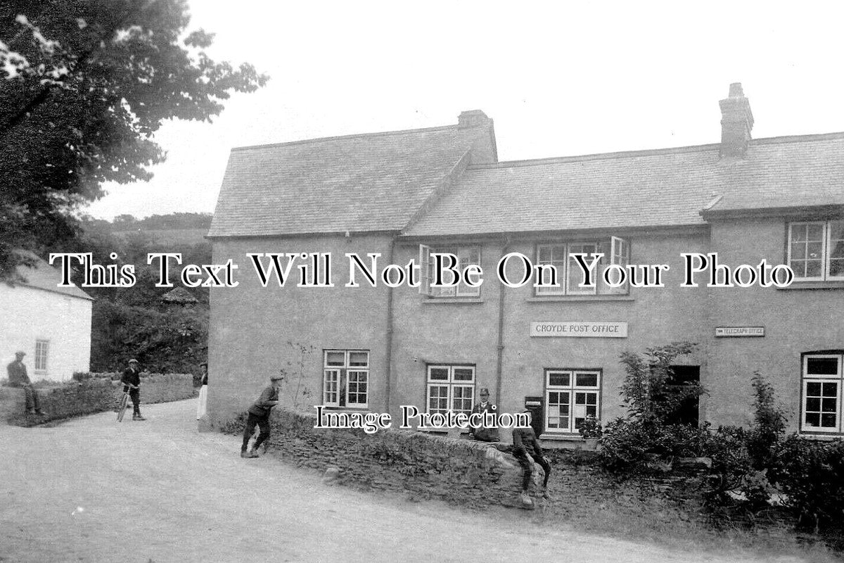 DE 2695 - Croyde Post Office, Devon c1910