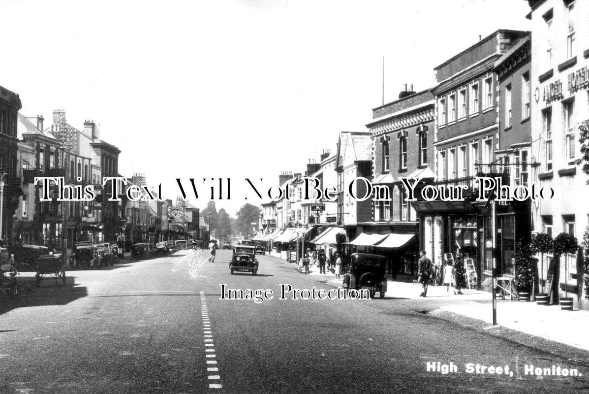 DE 2718 - Angel Hotel, High Street, Honiton, Devon