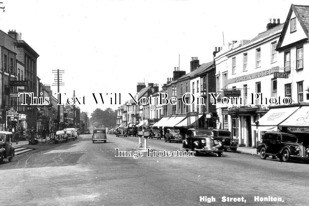 DE 2723 - High Street, Honiton, Devon c1939