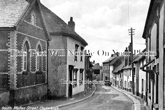 DE 2785 - South Molton Street, Chulmleigh, Devon c1930