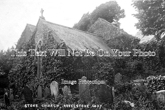 DE 2790 - Stoke Church, Revelstoke, Devon c1910